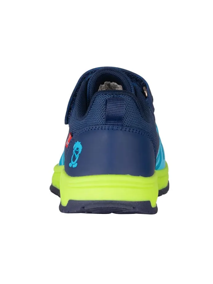 Sneakers "Alesund" in Hellblau/ Dunkelblau/ Grün