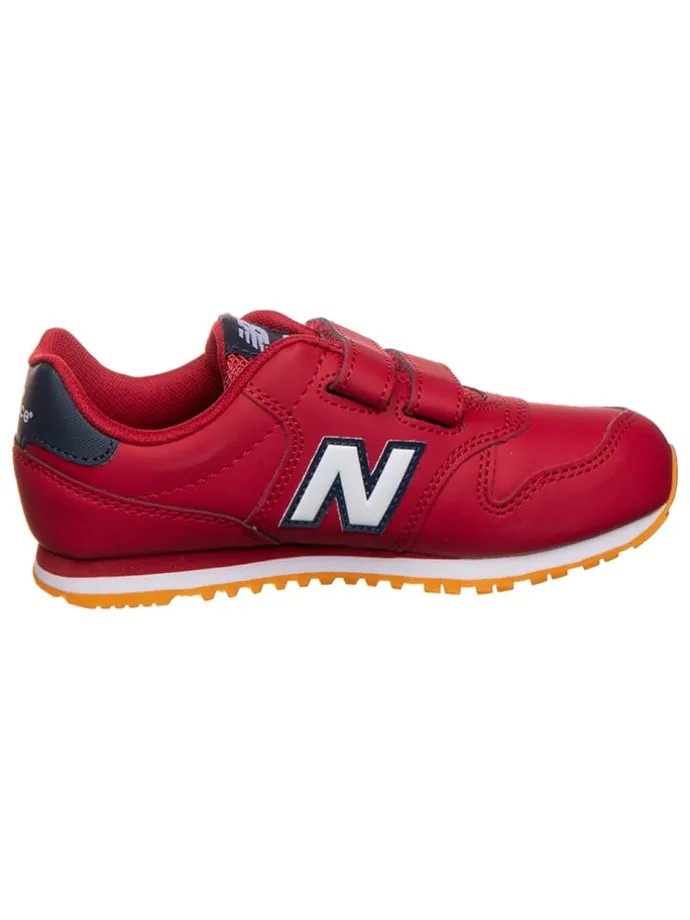 Sneakers "500B" in Braun/ Rot