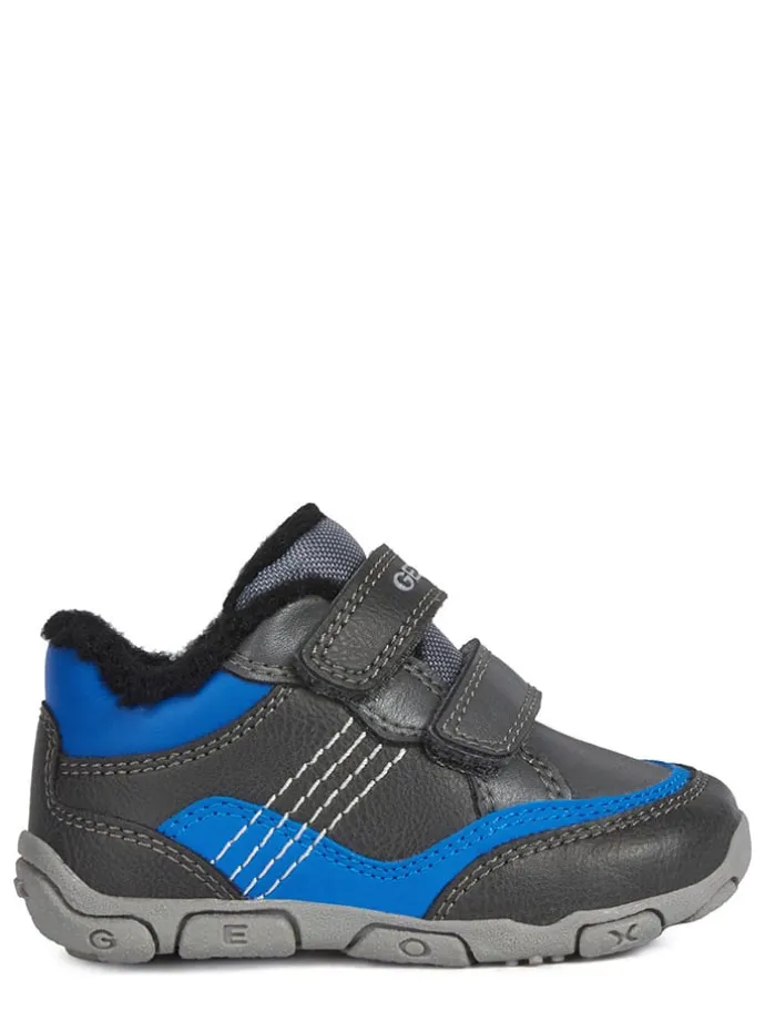 Sneakers "Balu" in Grau/ Dunkelblau