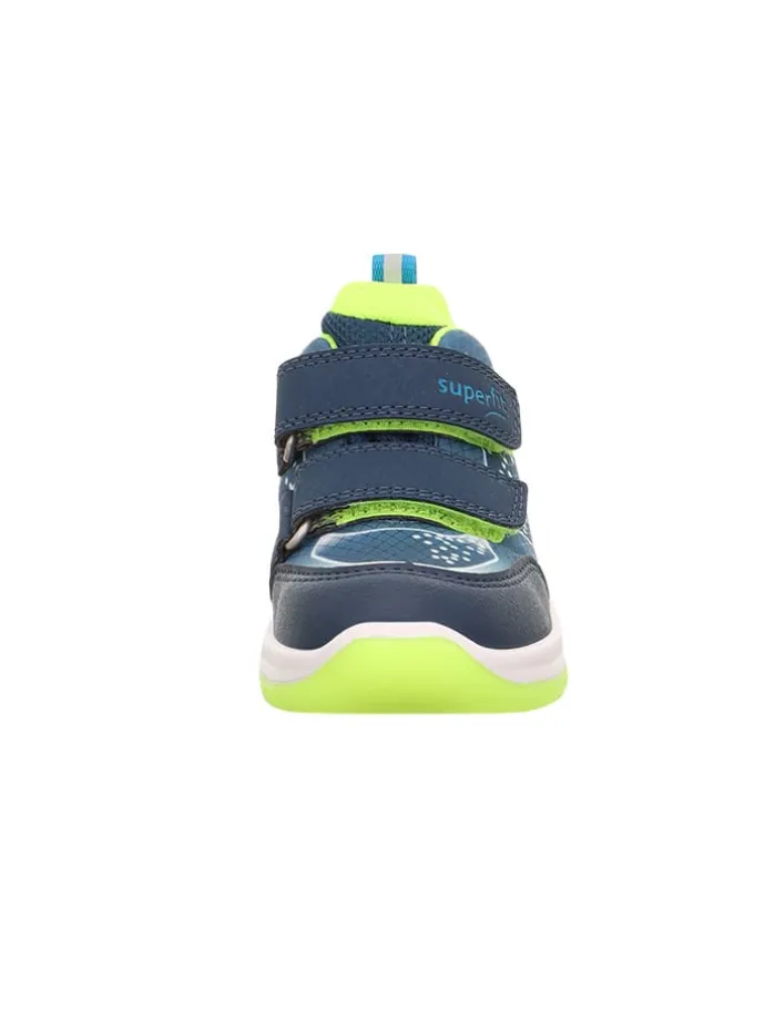Sneakers "Cooper" in Dunkelblau/ Grün/ Weiß