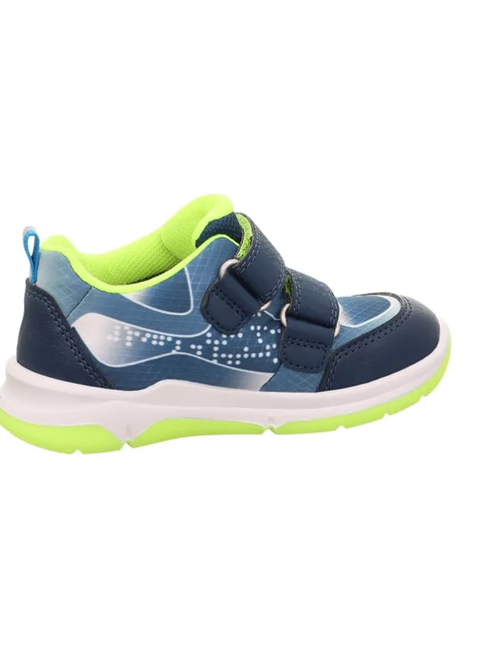 Sneakers "Cooper" in Dunkelblau/ Grün/ Weiß