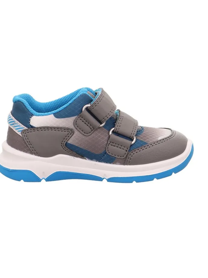 Sneakers "Cooper" in Grau/ Weiß/ Blau