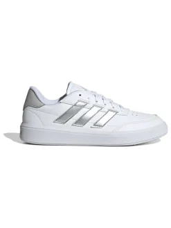 Sneakers "Courtblock" in Weiß/ Silber