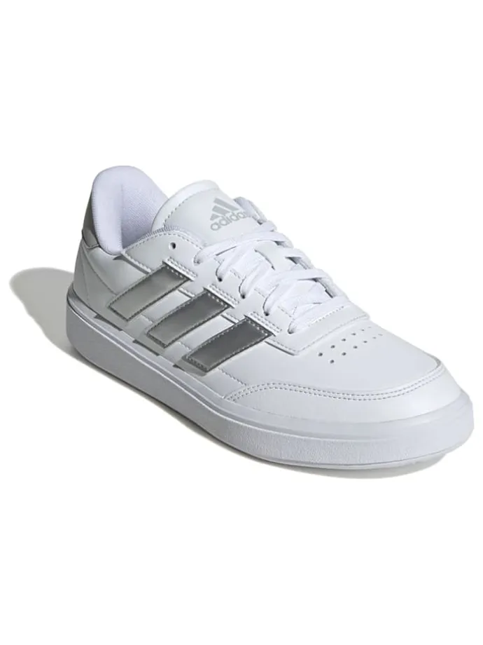 Sneakers "Courtblock" in Weiß/ Silber