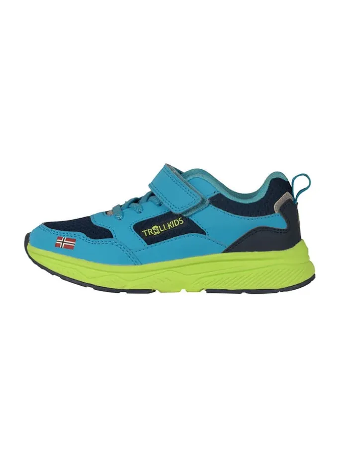 Sneakers "Haugesund" in Blau/ Schwarz/ Grün