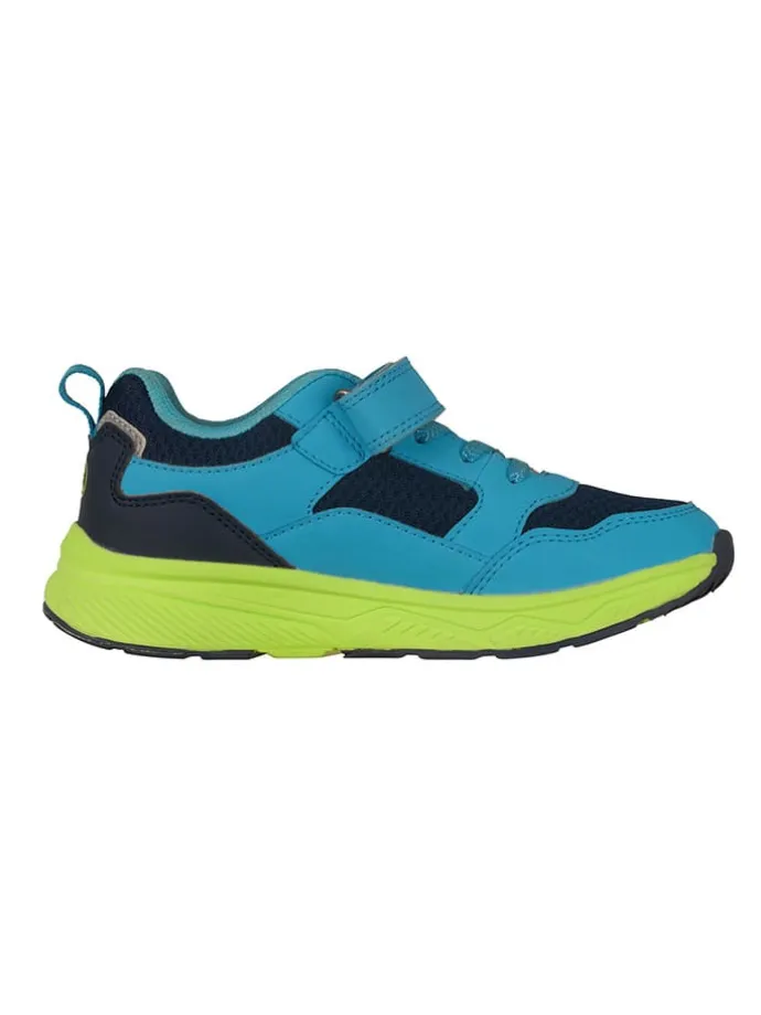 Sneakers "Haugesund" in Blau/ Schwarz/ Grün