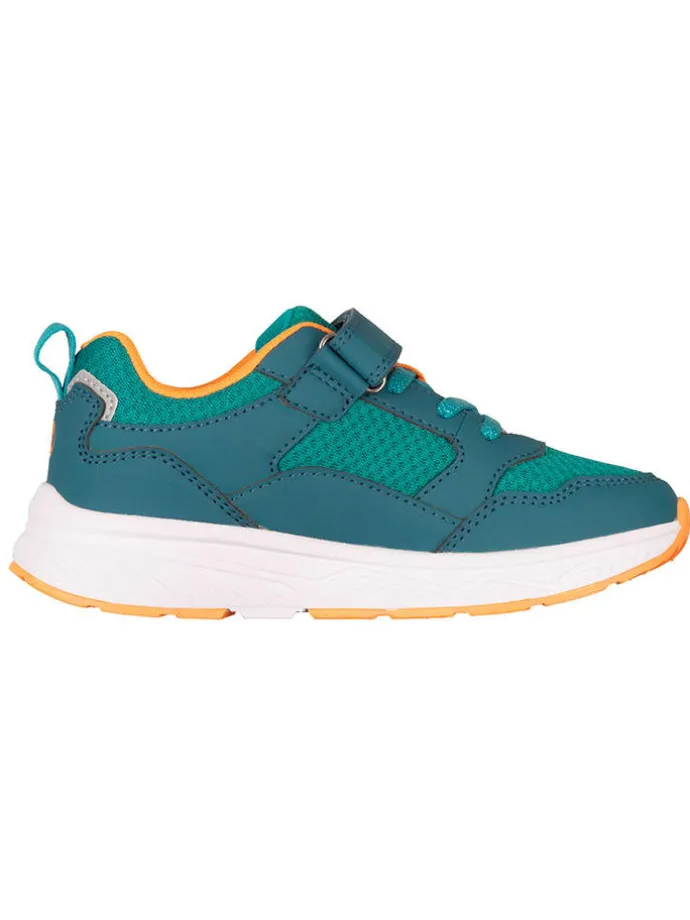 Sneakers "Haugesund" in Grün/ Orange