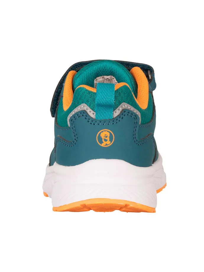 Sneakers "Haugesund" in Grün/ Orange