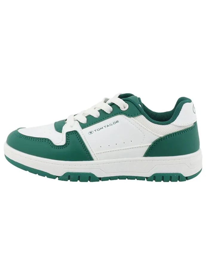 Sneakers in Grün/ Weiß
