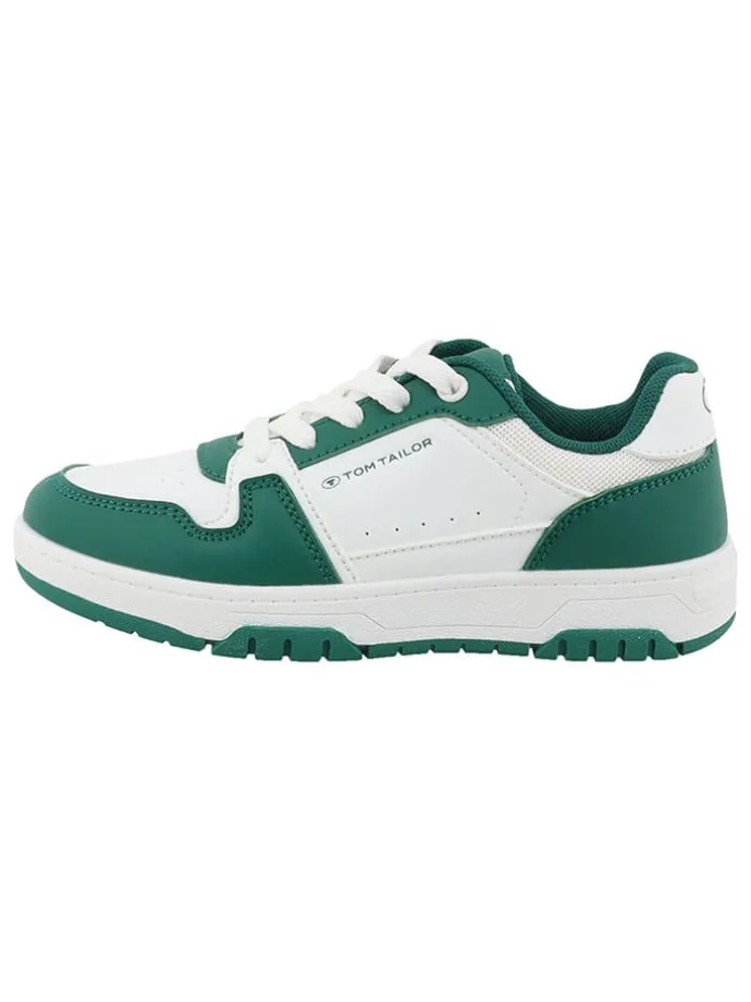 Sneakers in Grün/ Weiß