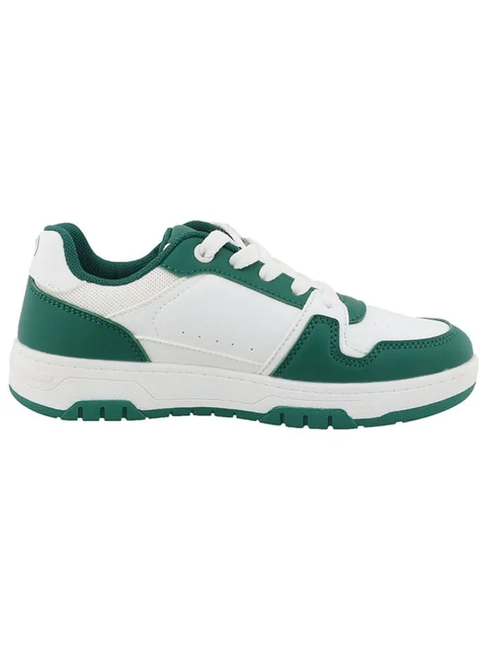 Sneakers in Grün/ Weiß