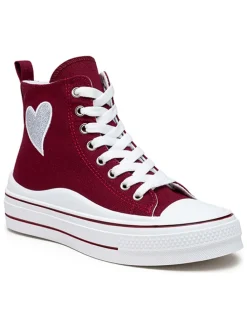 Sneakers in Rot