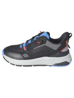 Sneakers in Schwarz/ Blau