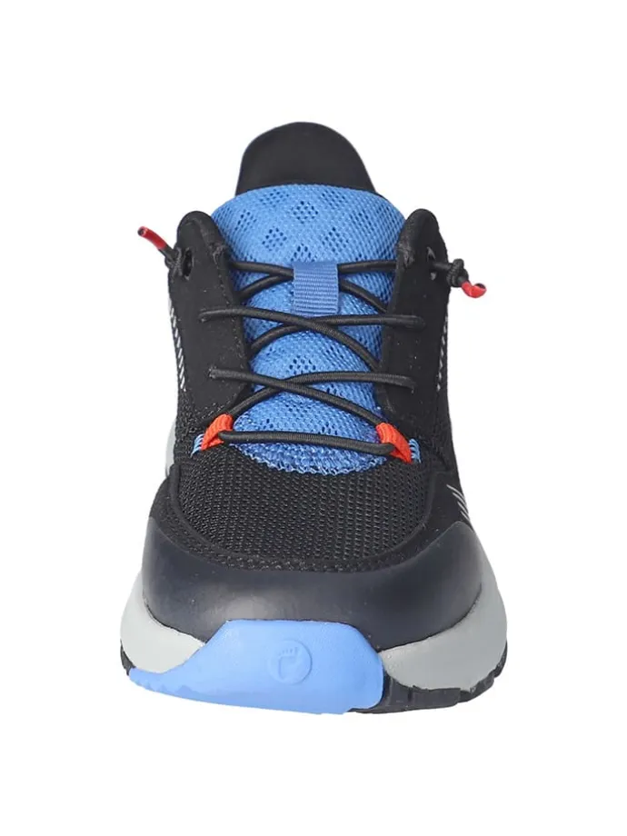 Sneakers in Schwarz/ Blau
