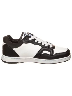 Sneakers in Schwarz/ Weiß