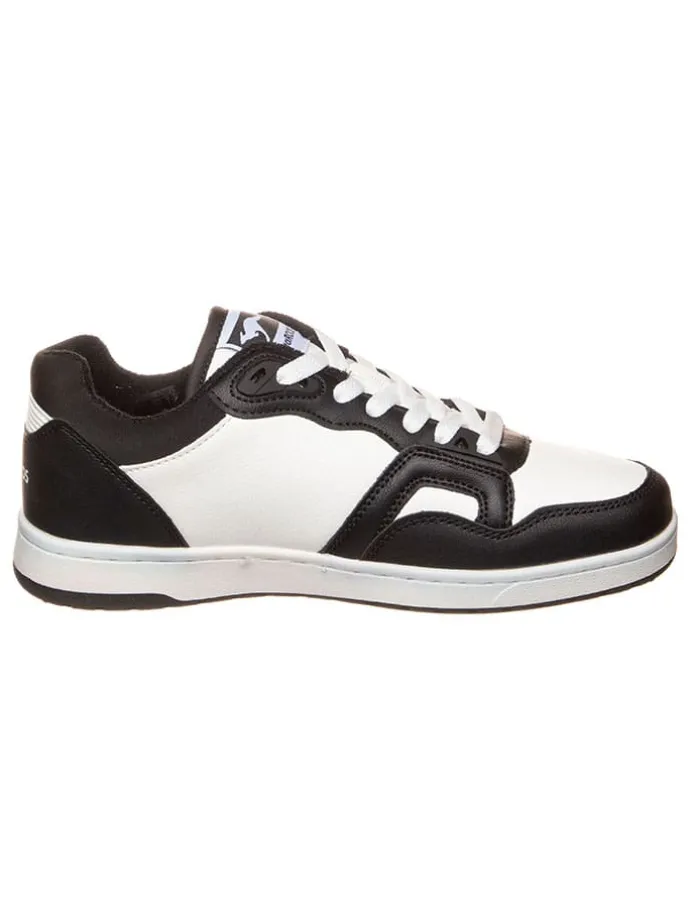 Sneakers in Schwarz/ Weiß