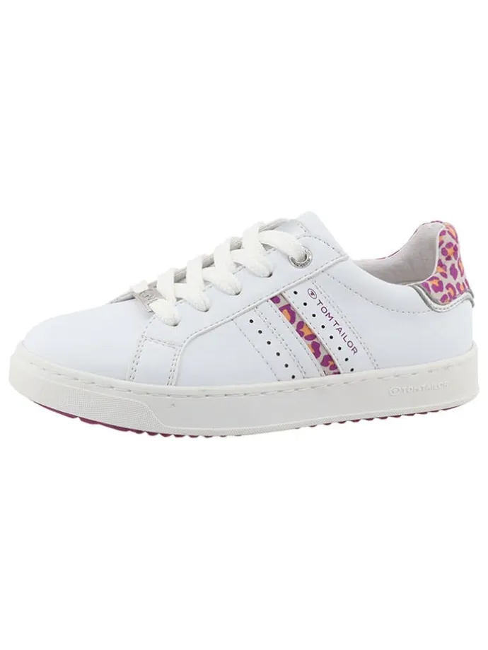 Sneakers in Weiß/ Bunt