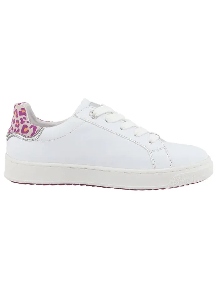 Sneakers in Weiß/ Bunt