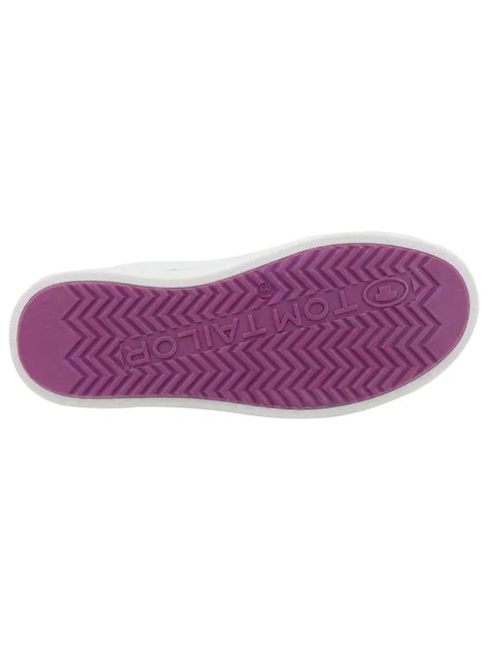 Sneakers in Weiß/ Bunt