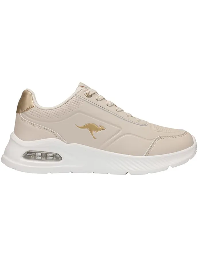 Sneakers "K-PLN Proud" in Beige/ Gold