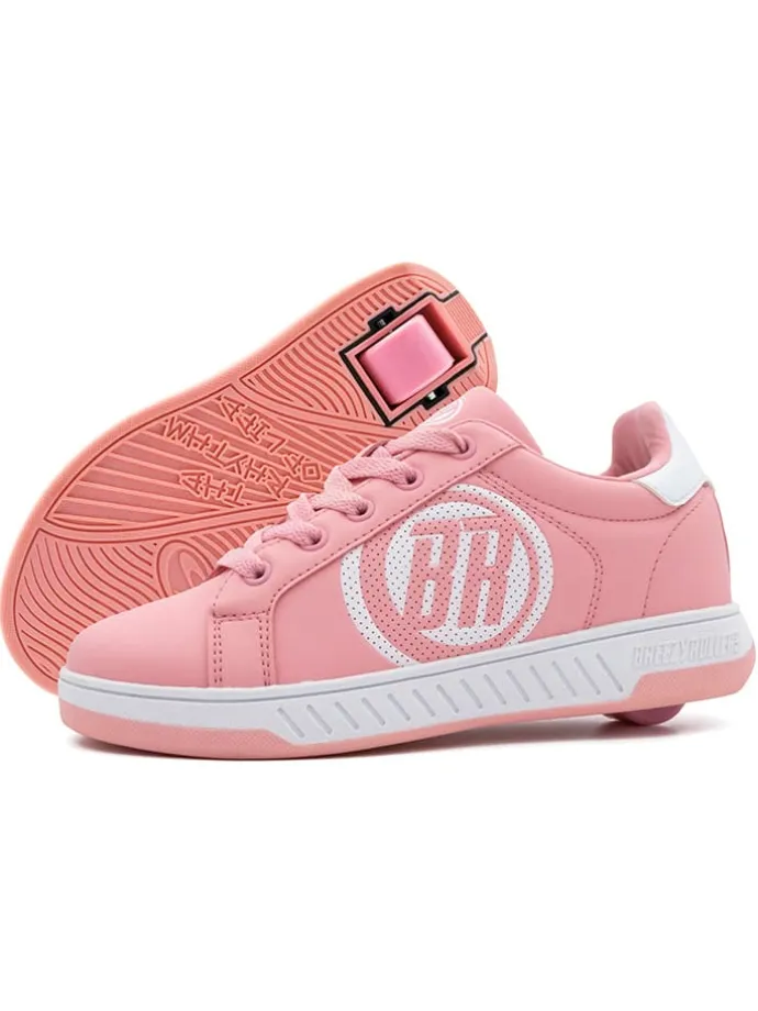 Sneakers mit Rollen in Rosa