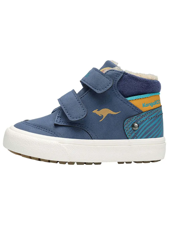 Sneakers "Primo V" in Blau/ Orange