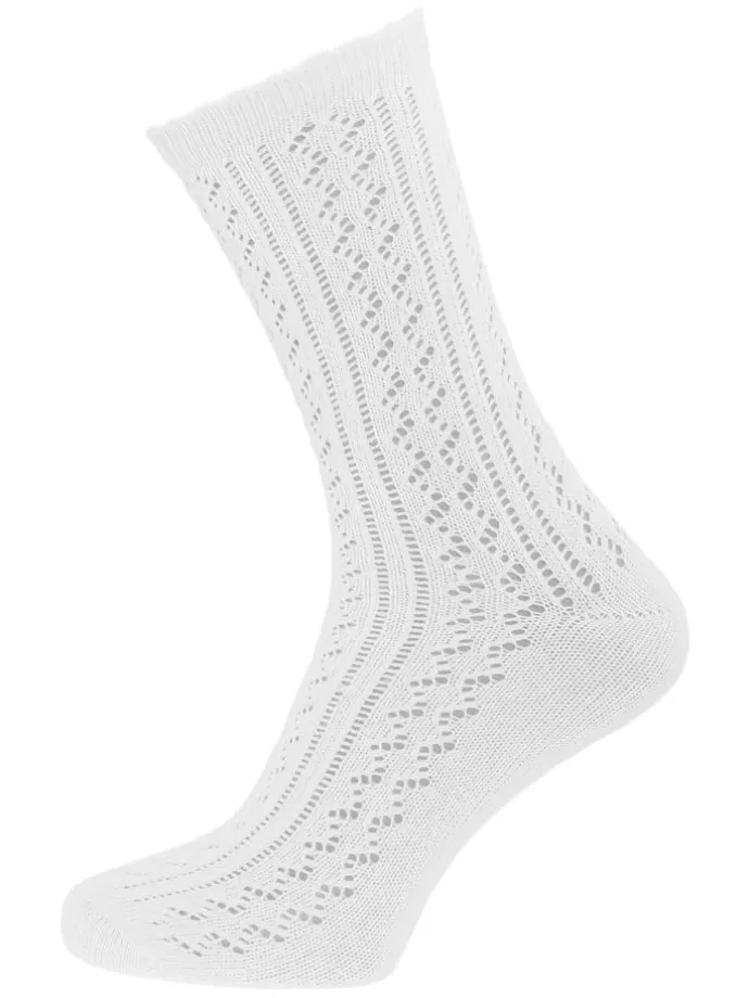 Socke CS535-W in weiß
