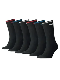 Socken CREW SOCK STRIPE 6 Paar in Black