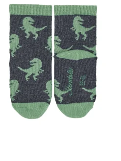 Socken 3er-Pack Dino in ecru
