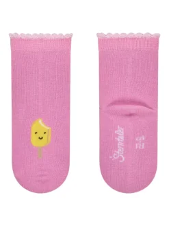 Socken 3er-Pack Eis am Stiel in weiß