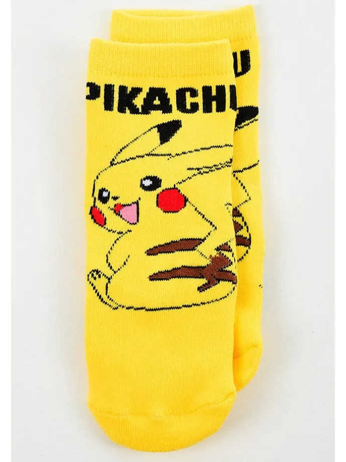 Socken "Pokemon" in Gelb