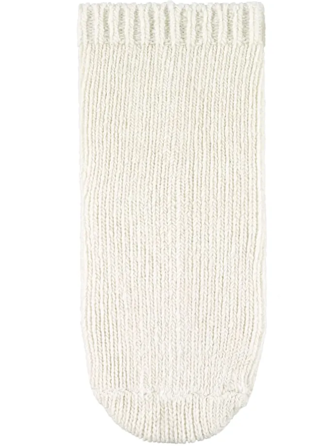 Socken Wolle in ecru farbend