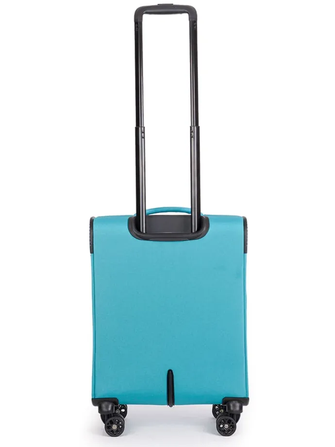 Softcase-Trolley in Hellblau - (B)40 x (H)55 x (T)29 cm
