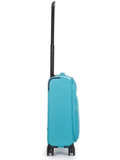 Softcase-Trolley in Hellblau - (B)40 x (H)55 x (T)29 cm