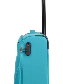 Softcase-Trolley in Hellblau - (B)40 x (H)55 x (T)29 cm