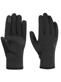 Softshellfingerhandschuhe "Hekla" in Schwarz