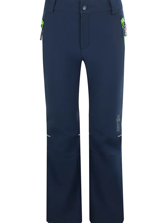 Softshellhose "Hemsedal" in Blau/ Grün
