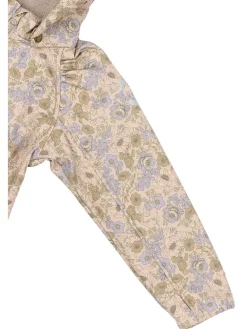 Softshelljacke in Beige/Lila