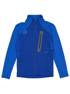 Softshelljacke in Blau