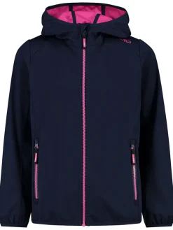 Softshelljacke in Dunkelblau