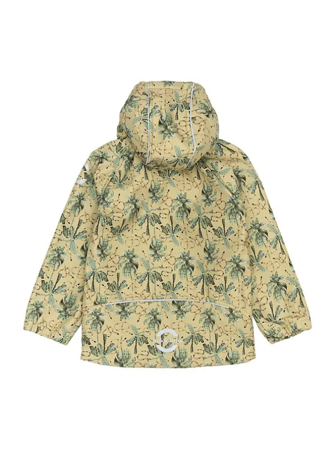 Softshelljacke in Gelb/ Grün