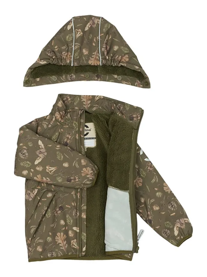 Softshelljacke in Khaki