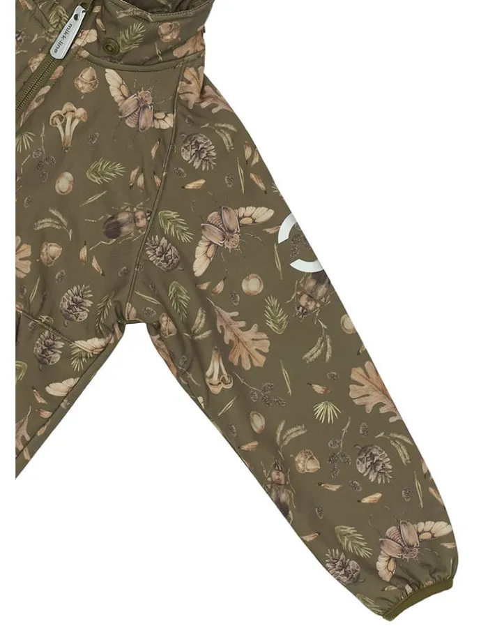 Softshelljacke in Khaki