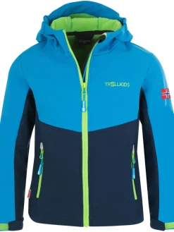 Softshelljacke "Kristiansand" in Blau/ Dunkelblau