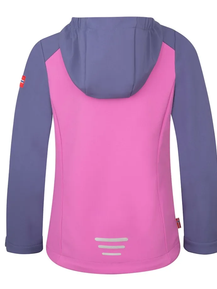 Softshelljacke "Kristiansand" in Pink/ Lila