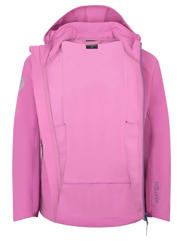 Softshelljacke "Kvalvika" in Pink