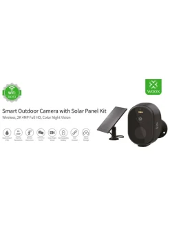 Solar-Outdoor-Kamera