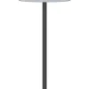 Solar-Tischleuchte "Vivia Mini" in Schwarz - (H)27,2 x Ø 15,5 cm