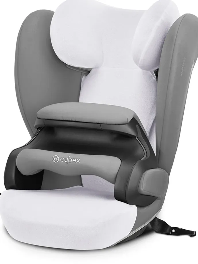 Sommerbezug "Pallas M/ Solution M" für Kindersitz in Weiß