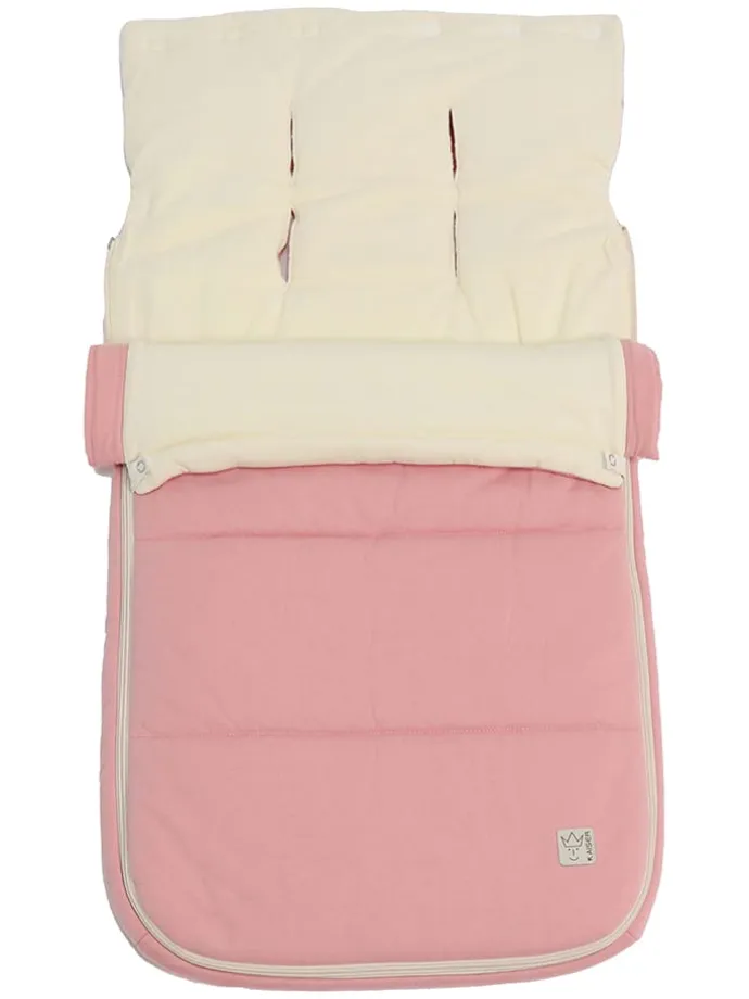 Sommer-Fußsack "Tiffy" in Rosa - (L)90 x (B)42 cm